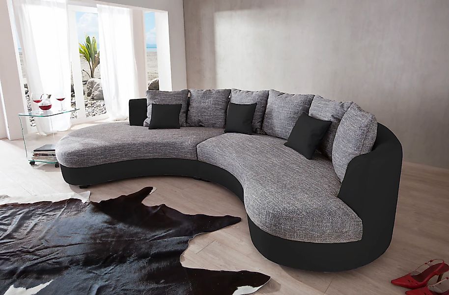 Home affaire Ecksofa "Limoncello organische Formensprache, OTTOs Choice, L- günstig online kaufen