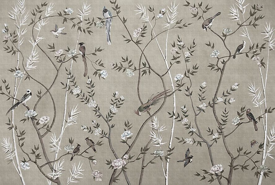 living walls Fototapete "Walls by Patel Tea Room" glatt Vlies, Wand günstig online kaufen