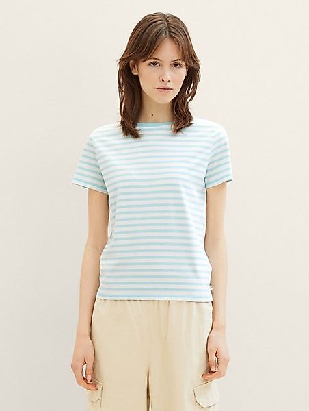 TOM TAILOR Denim T-Shirt T-Shirt mit Streifenmuster günstig online kaufen