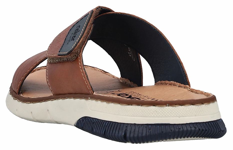 Rieker Pantolette, Sommerschuh, Schlappen, Klettschuh, mit günstig online kaufen