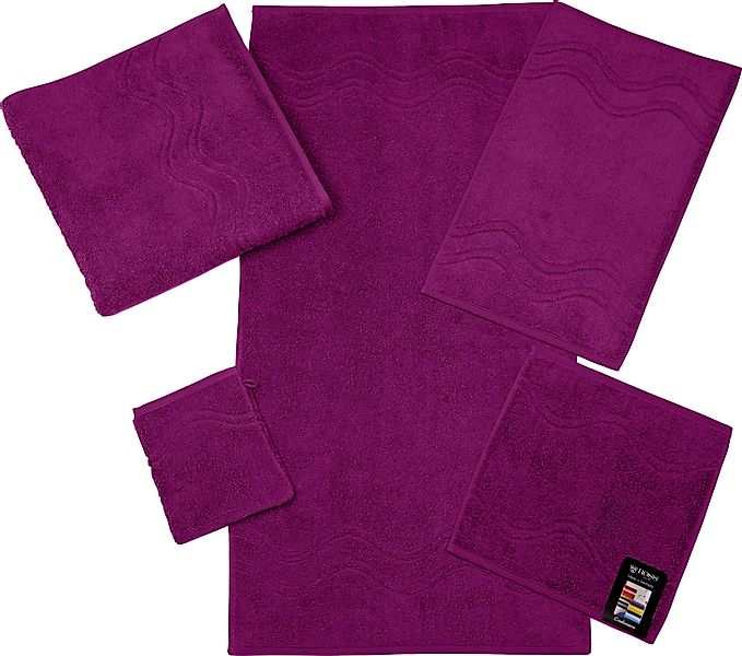 ROSS Gästehandtuch Cashmere feeling, Frottier (6-St), günstig online kaufen