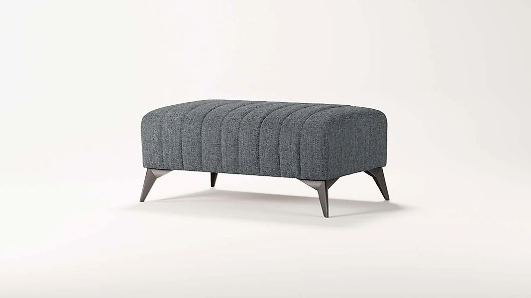 Places of Style Polsterhocker "MATTHEW Sitzhocker, Maße B/T/H: B/T/H: 90/60 günstig online kaufen