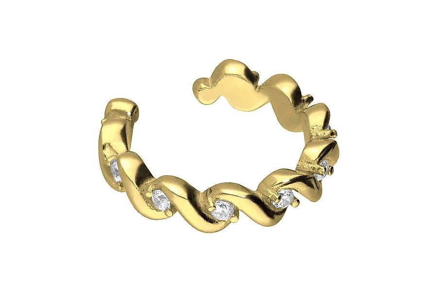 PIERCINGLINE Single-Ohrstecker Chirurgenstahl Fake Ohrring GEFLOCHTEN günstig online kaufen
