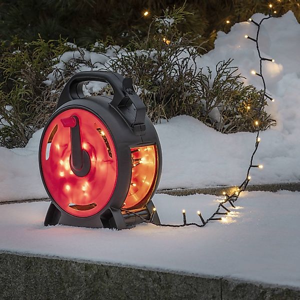 KONSTSMIDE LED-Lichterkette Weihnachtsdeko aussen, 200-flammig, Micro günstig online kaufen