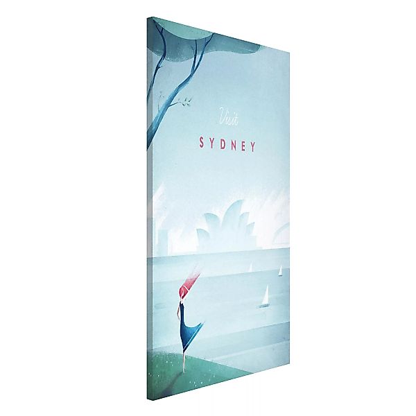 Magnettafel Strand - Hochformat 3:4 Reiseposter - Sidney günstig online kaufen