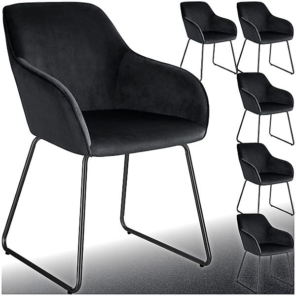 tectake Esszimmerstuhl Jeane (Set, 6 St), günstig online kaufen