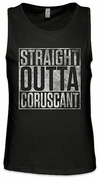 Urban Backwoods Tanktop Straight Outta Coruscant Ärmelloses T-Shirt Star Fu günstig online kaufen