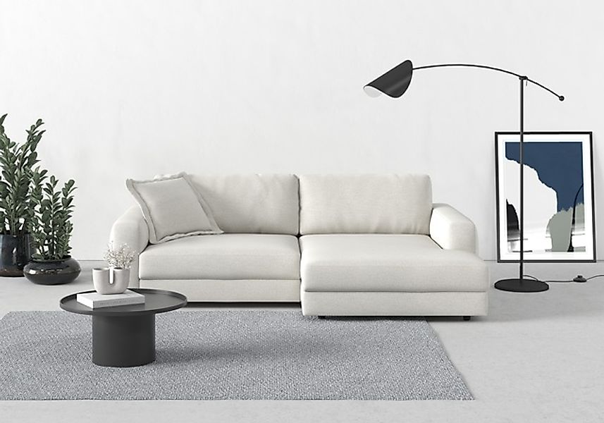 TRENDMANUFAKTUR Ecksofa »Bourbon, Mega Designsofa mit tollem Sitzkomfort, B günstig online kaufen