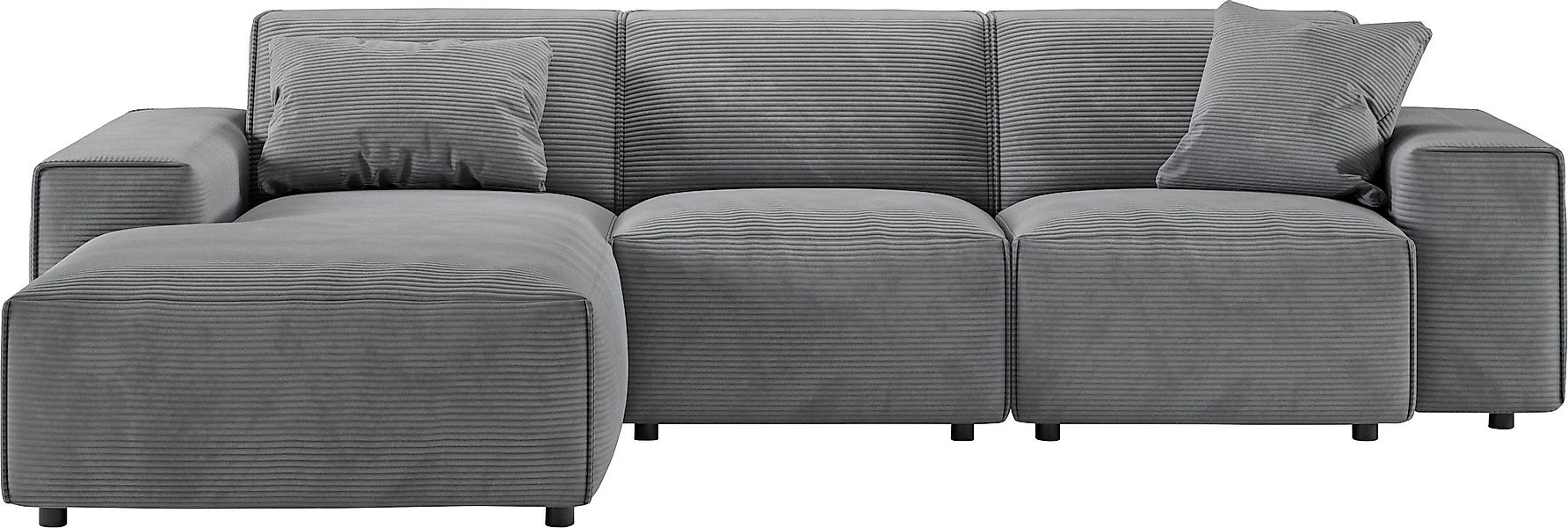 andas Ecksofa "Glimminge L-Form auch in Breitcord, Feincord + Easy care-Bez günstig online kaufen