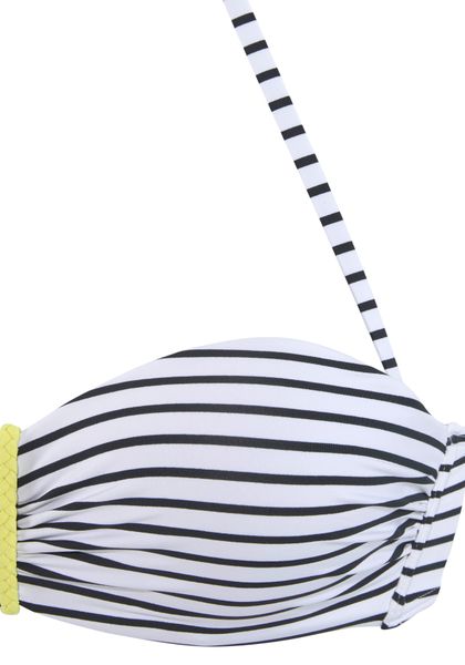 Venice Beach Bügel-Bandeau-Bikini-Top "Camie" im coolen Streifenlook günstig online kaufen
