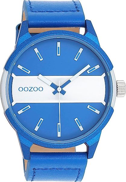 OOZOO Quarzuhr C11442, Armbanduhr, Herrenuhr, Lederarmband, günstig online kaufen