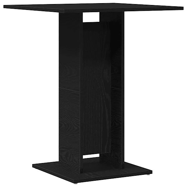 vidaXL Esstisch Bistrotisch Schwarze Eiche 60x60x75 günstig online kaufen