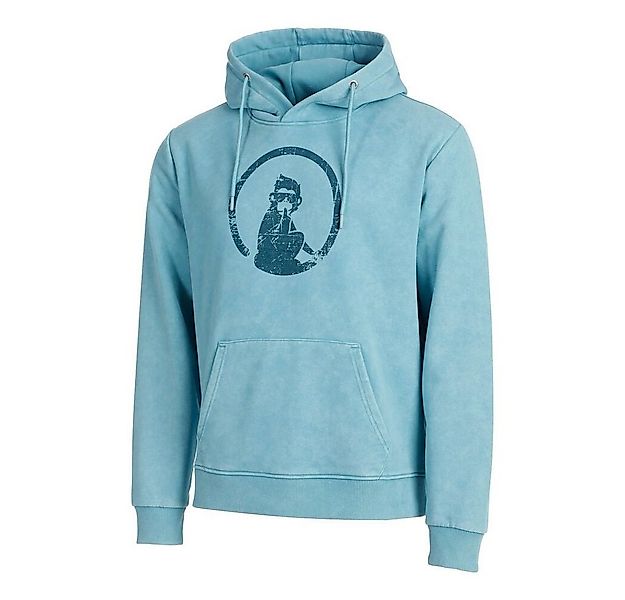 Quiet Please Kapuzensweatshirt Washed Out Loose Fit günstig online kaufen