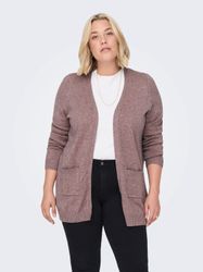 ONLY CARMAKOMA Strickjacke CARESLY L/S OPEN günstig online kaufen