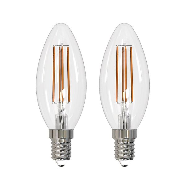 Arcchio LED-Leuchtmittel Filament E14 Kerze, 2er-Set, 4000 K günstig online kaufen