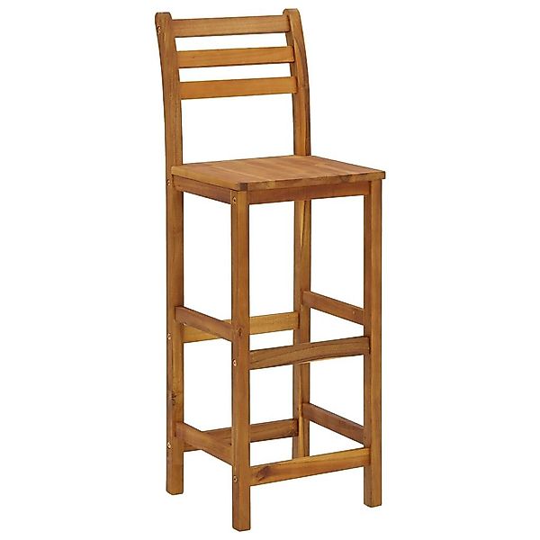 vidaXL Gartenstuhl Barhocker 6 Stk. Massivholz günstig online kaufen