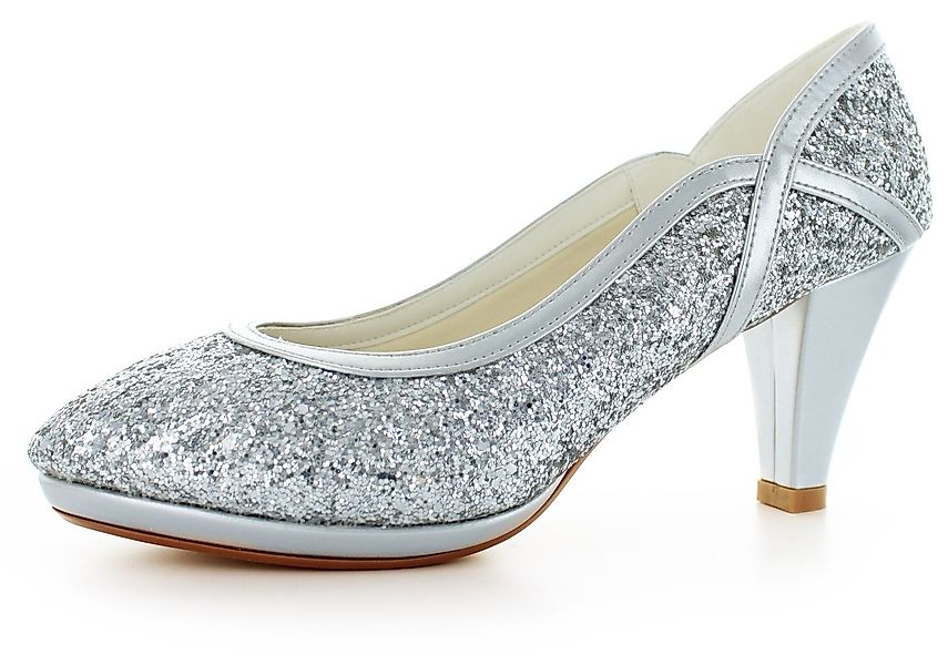 White Lady 832 bequeme Glitter Pumps Pumps günstig online kaufen