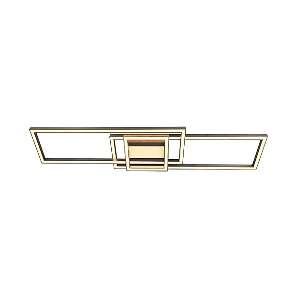 Lindby LED Deckenleuchte Mairin 10038836 Dimmbar mit Leselampe Modern in Al günstig online kaufen