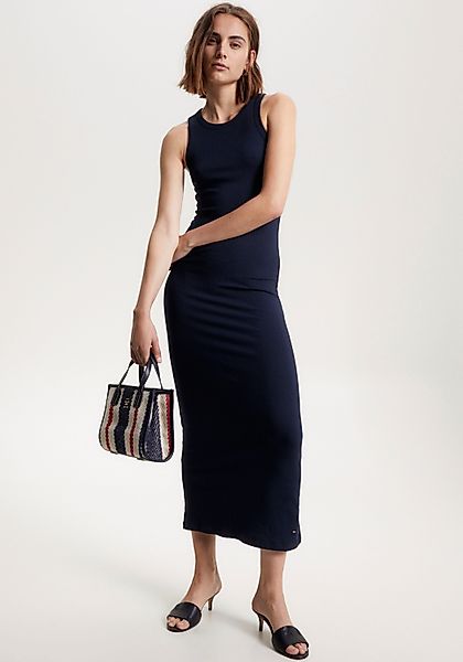 Tommy Hilfiger Jerseykleid SLIM 5X2 RIB günstig online kaufen