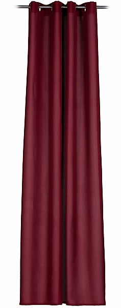 Gözze Vorhang "Linus Ösenschal" Ösen 1 Stk. tlg. HxB: 245x140, Uni Panamage günstig online kaufen