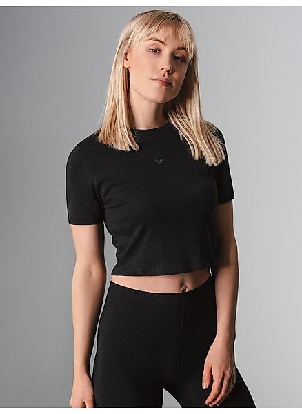 Trigema T-Shirt "TRIGEMA Modisches Crop-Top", (1 tlg.) günstig online kaufen