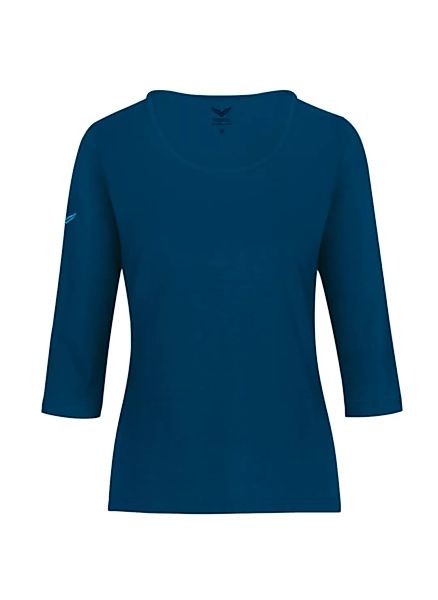 Trigema T-Shirt TRIGEMA 3/4 Arm Shirt aus Biobaumwolle (1-tlg) günstig online kaufen