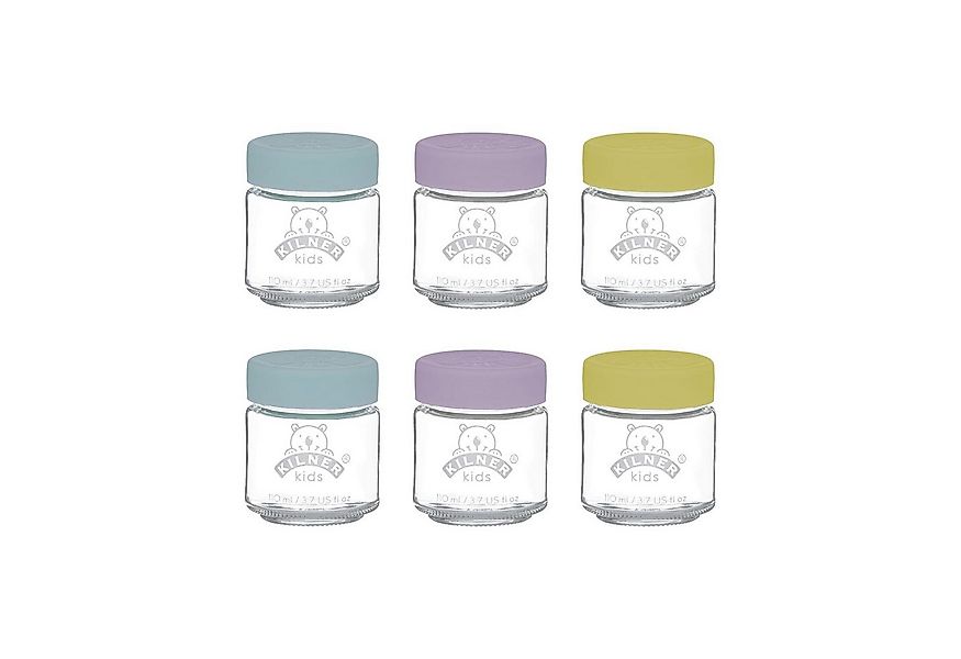 KILNER Aufbewahrungsdose Babygläser 110 ml 6er Set (Set, 6 St) günstig online kaufen