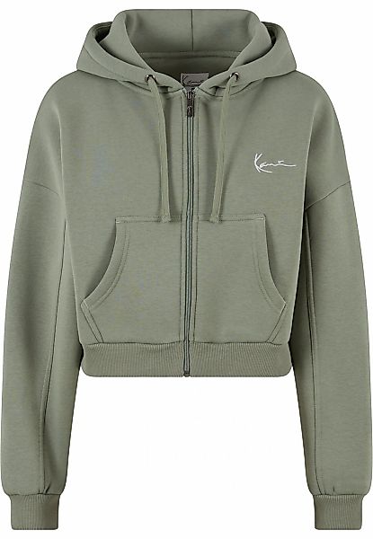 Karl Kani Sweatjacke "Karl Kani Small Signature Essential Crop Zip Hoodie" günstig online kaufen