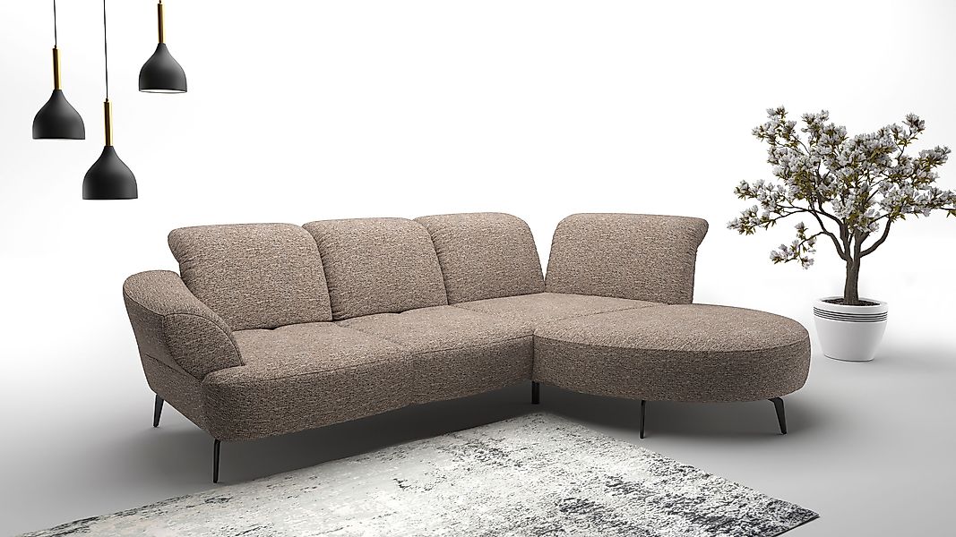 sit&more Ecksofa »Dance, L-Form, inkl. Sitztiefenverstellung« inkl. Click&S günstig online kaufen