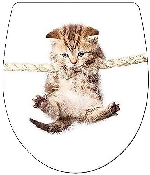 ADOB WC-Sitz Cat, Absenkautomatik, zur Reinigung auf Knopfdruck abnehmbar günstig online kaufen