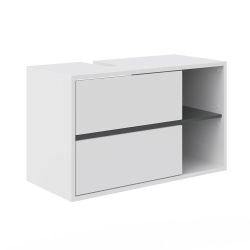 Vicco Waschbeckenunterschrank Viola, Weiß/Anthrazit, 100 x günstig online kaufen
