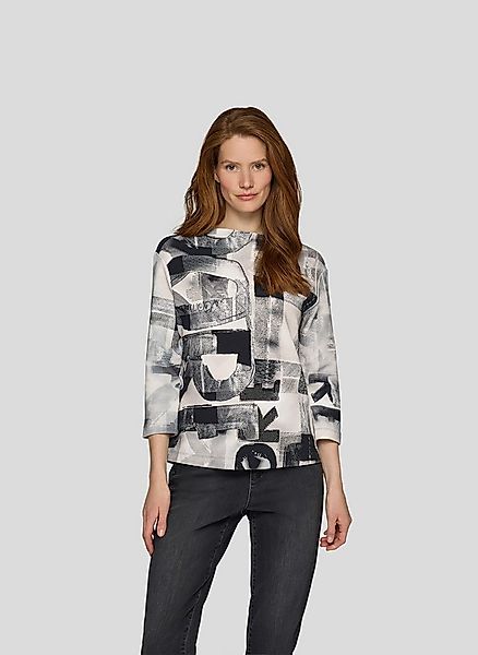 Rabe 3/4-Arm-Shirt mit All-Over Print günstig online kaufen