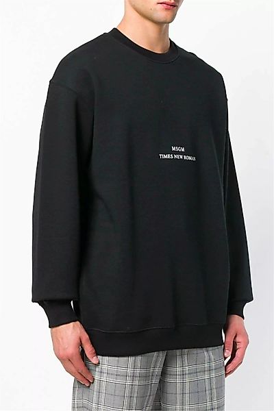 MSGM Sweatshirts Unisex schwarz günstig online kaufen