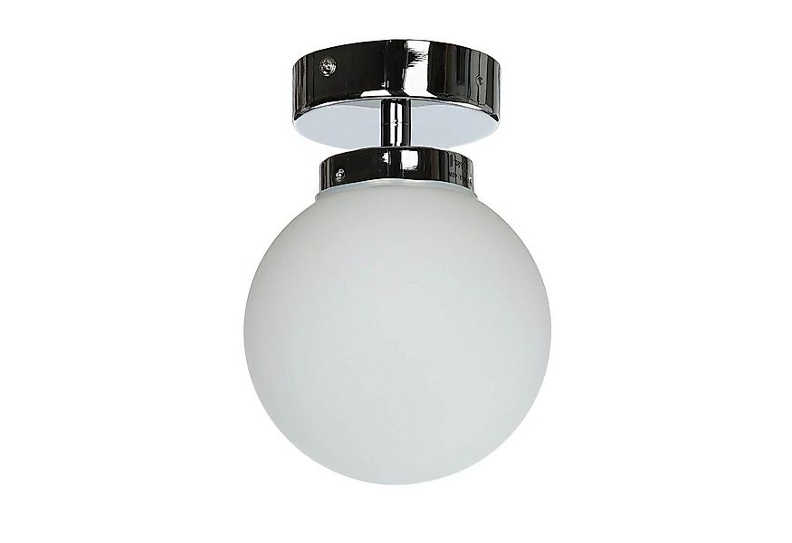 Licht-Erlebnisse Deckenleuchte TOHO, ohne Leuchtmittel, Badlampe Decke Chro günstig online kaufen