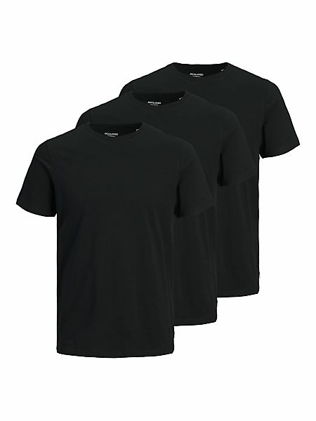Jack & Jones Kurzarmshirt "JJEORGANIC BASIC TEE SS O-NE 3PK MP NOOS" günstig online kaufen