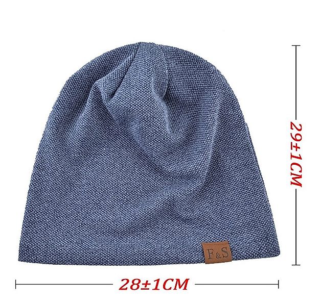 Coonoor Strickmütze Leichte Beanie,Slouch Beanie Mütze, Laufmütze für alle günstig online kaufen