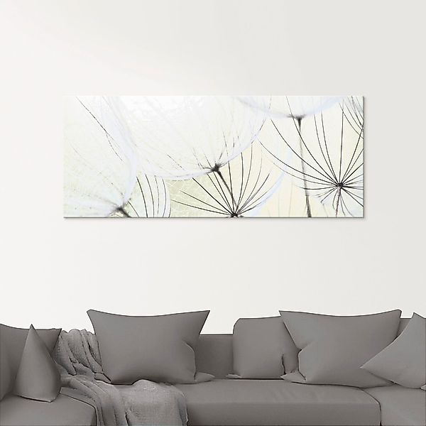 Artland Glasbild »Pusteblumen-Samen aufgehellt«, Blumen, (1 St.), in versch günstig online kaufen