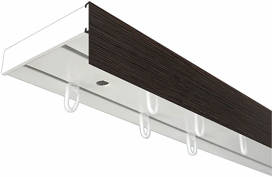 SN DECO GROUP Gardinenschiene "Vorhangschiene SH (1) mit Blende 5 cm" 2 läu günstig online kaufen