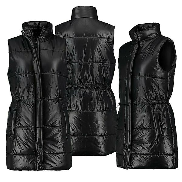 SUBLEVEL Steppweste Damen Lange Steppweste Weste günstig online kaufen