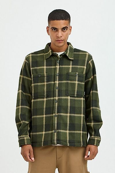 Blend Langarmhemd BHOvershirt Lässiges kariertes Overshirt mit Brusttasche günstig online kaufen