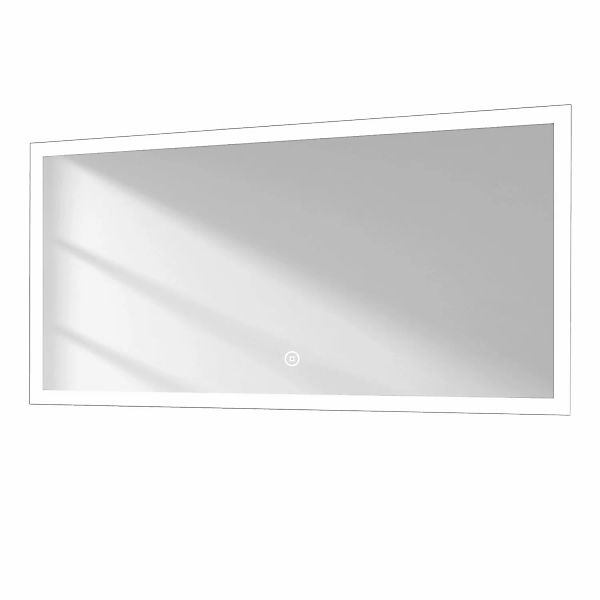 Emke Badspiegel mit Beleuchtung 120 x 60cm LED-Spiegel mit Touchschalter Ka günstig online kaufen