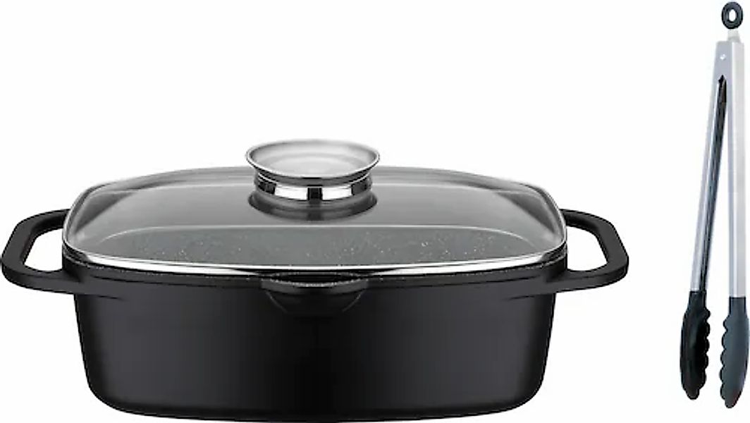 GSW Bräter »Gourmet Grantit« Aluminiumguss Set, 2 Stk. tlg. Induktion, 6 Li günstig online kaufen
