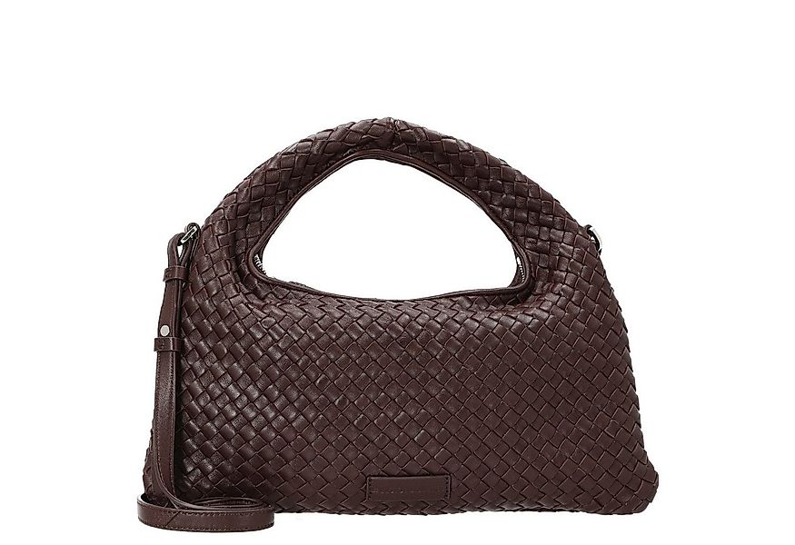Les Visionnaires Handtasche Sadie Weave Silky - Henkeltasche (aubergine) günstig online kaufen