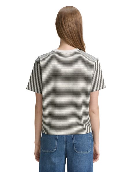 TOM TAILOR Denim T-Shirt mit Streifen günstig online kaufen