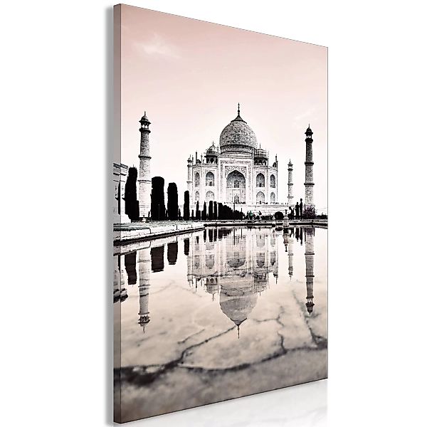 Wandbild - Taj Mahal (1 Part) Vertical günstig online kaufen