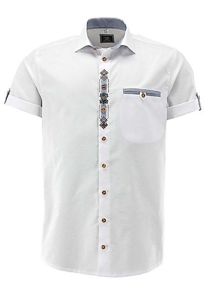 OS Trachten Trachtenhemd Uwiwe Regular Fit, Haifischkragen, Krempellasche m günstig online kaufen