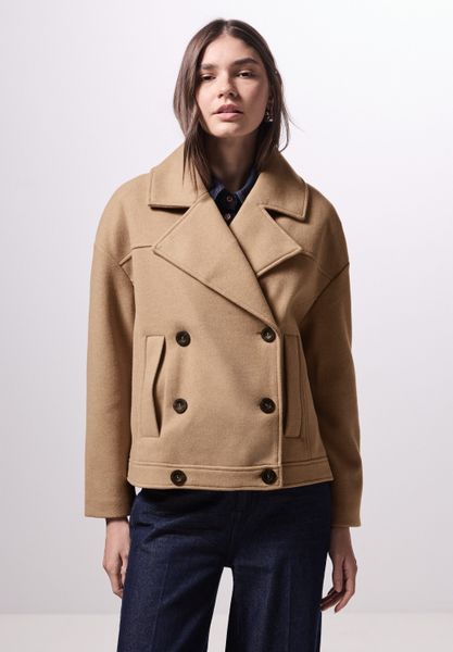 STREET ONE STUDIO Cabanjacke ohne Kapuze mit Reverskragen günstig online kaufen