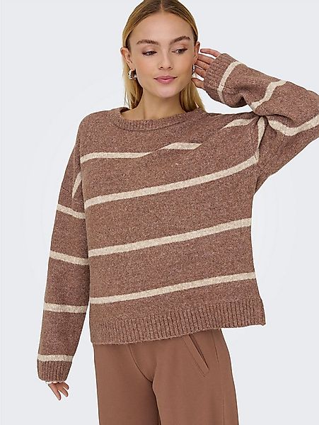 ONLY Strickpullover ONLOXFORD LIFE LS STRIPE O-NECK KNT günstig online kaufen