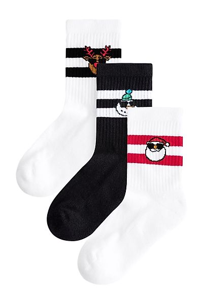 Next Kurzsocken Gerippte Socken im 3er-Pack günstig online kaufen