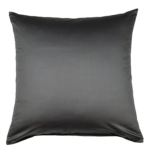 Janine Janine Mako-Satin Bettwäsche Colors 31001 titan Größe:  40x40 cm günstig online kaufen